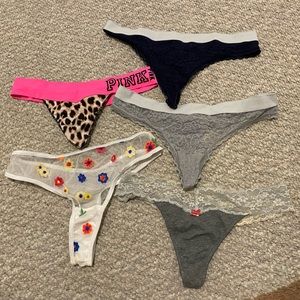 aerie and VS thong panty lot